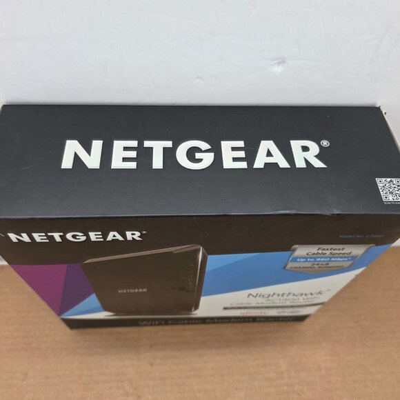 NETGEAR Nighthawk AC1900 WiFi DOCSIS 3.0 Cable Modem Router (C7000) - Picture 2 of 7